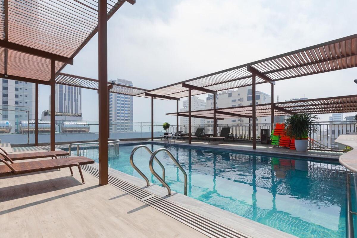 โมนาลิซา อพาร์ตเมนต์ Aparthotel ดานัง ภายนอก รูปภาพ